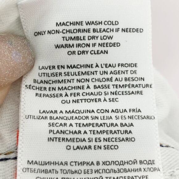 RE/DONE Women's 90's Low Slung Jeans 28 Vintage Playa Light Blue 100% Cotton NWT - Picture 13 of 13